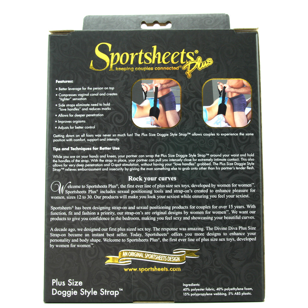 Plus Size Doggie Style Strap - Tophatter's Adult Products Bondage and Fetish > Tools & Accessories - Tophatter Daily Deals