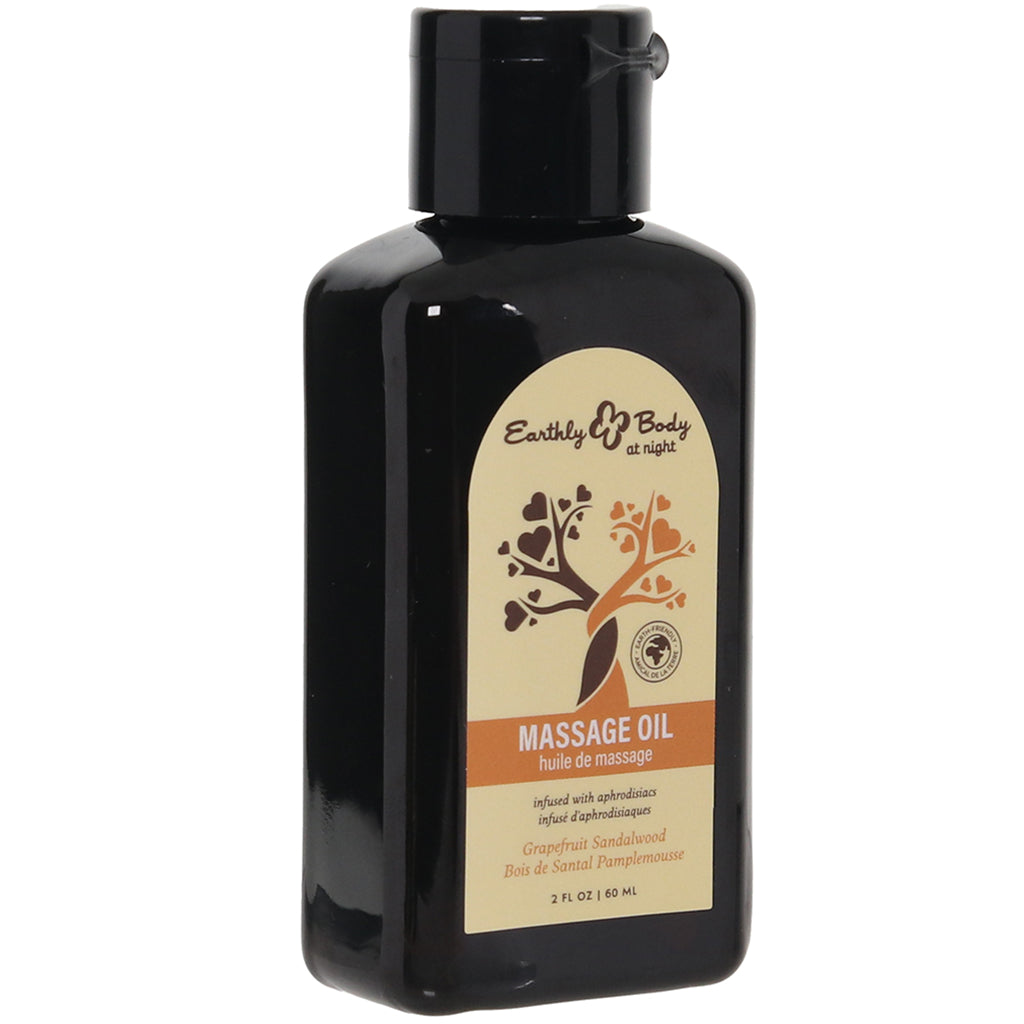 At Night Massage Oil 2oz/60ml in Grapefruit Sandalwood Lubes and Lotions > Erotic Massage Oils - Tophatter Daily Deals