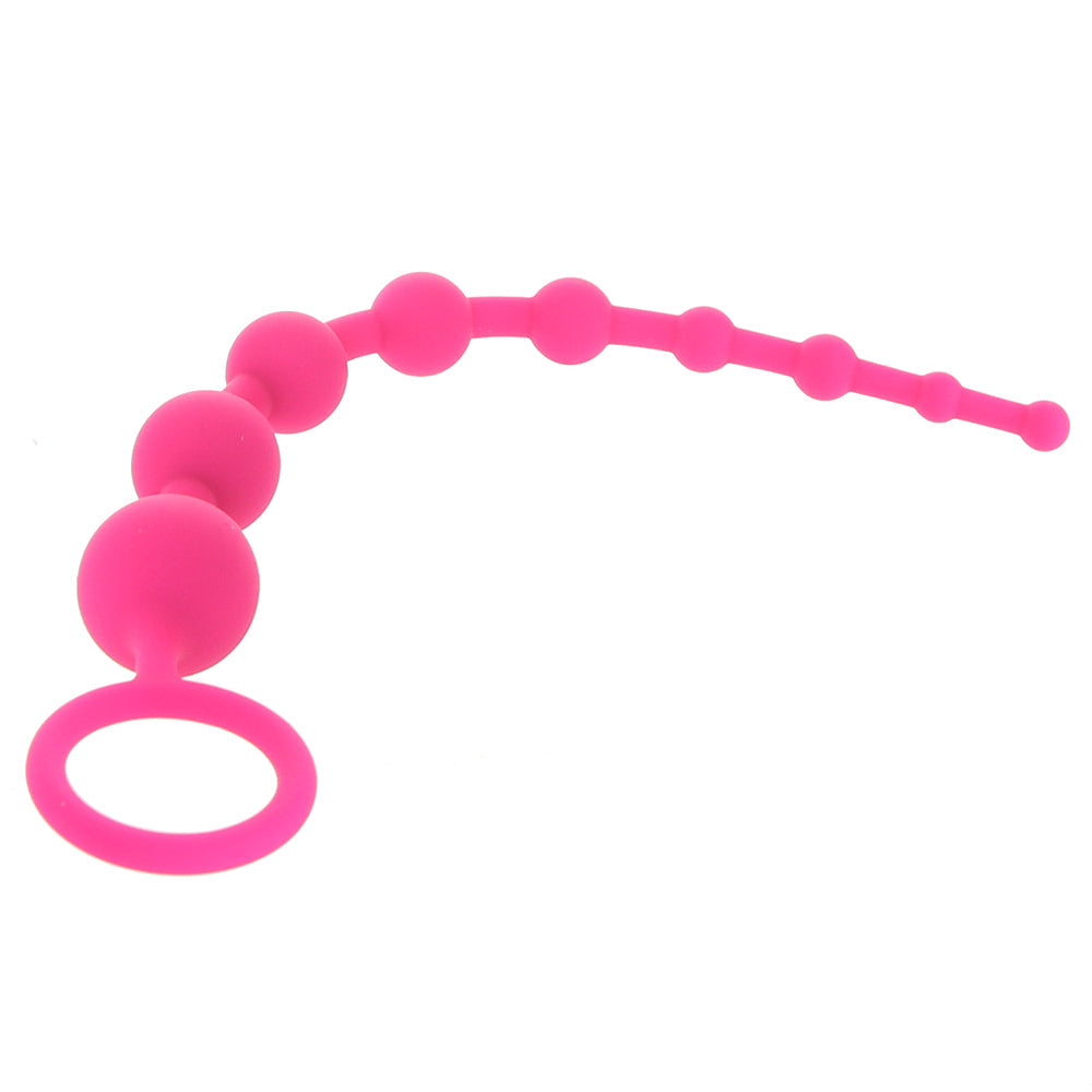 All About Anal Seamless Anal Beads in Pink - Tophatter's Adult Sex Toys Online Anal Sex Toys > Anal Beads - Tophatter Daily Deals