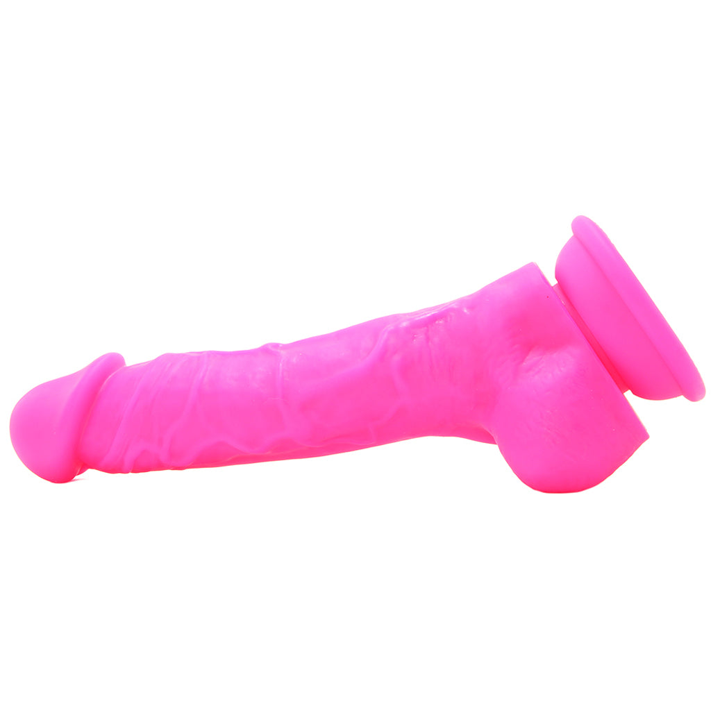 Colours 7 Inch Firm Silicone Dildo in Pink - Tophatter's Adult Products Dildo Sex Toys > Realistic Dildos - Tophatter Daily Deals