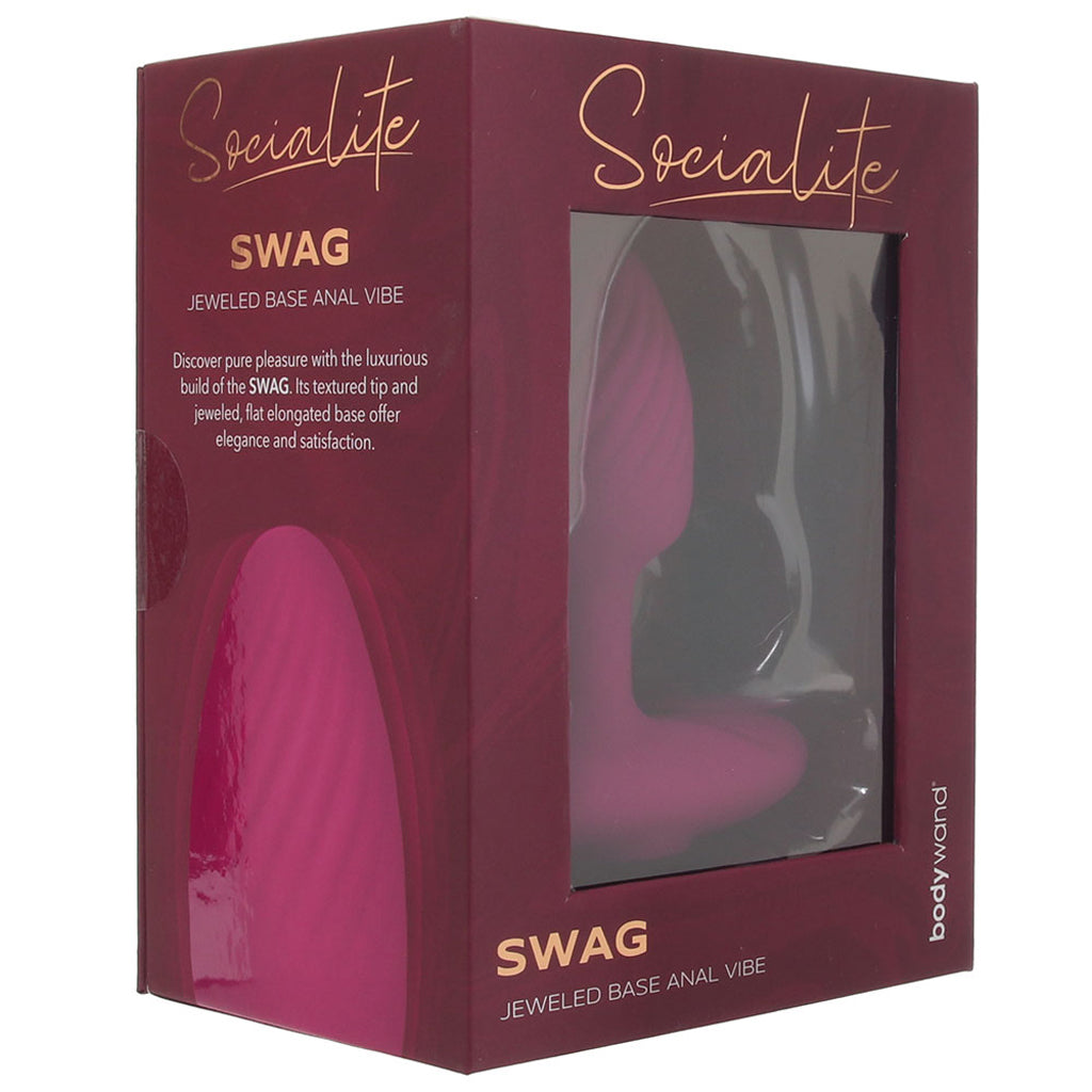 BodyWand Socialite Swag Anal Vibe Anal Sex Toys > Anal Vibrators - Tophatter Daily Deals
