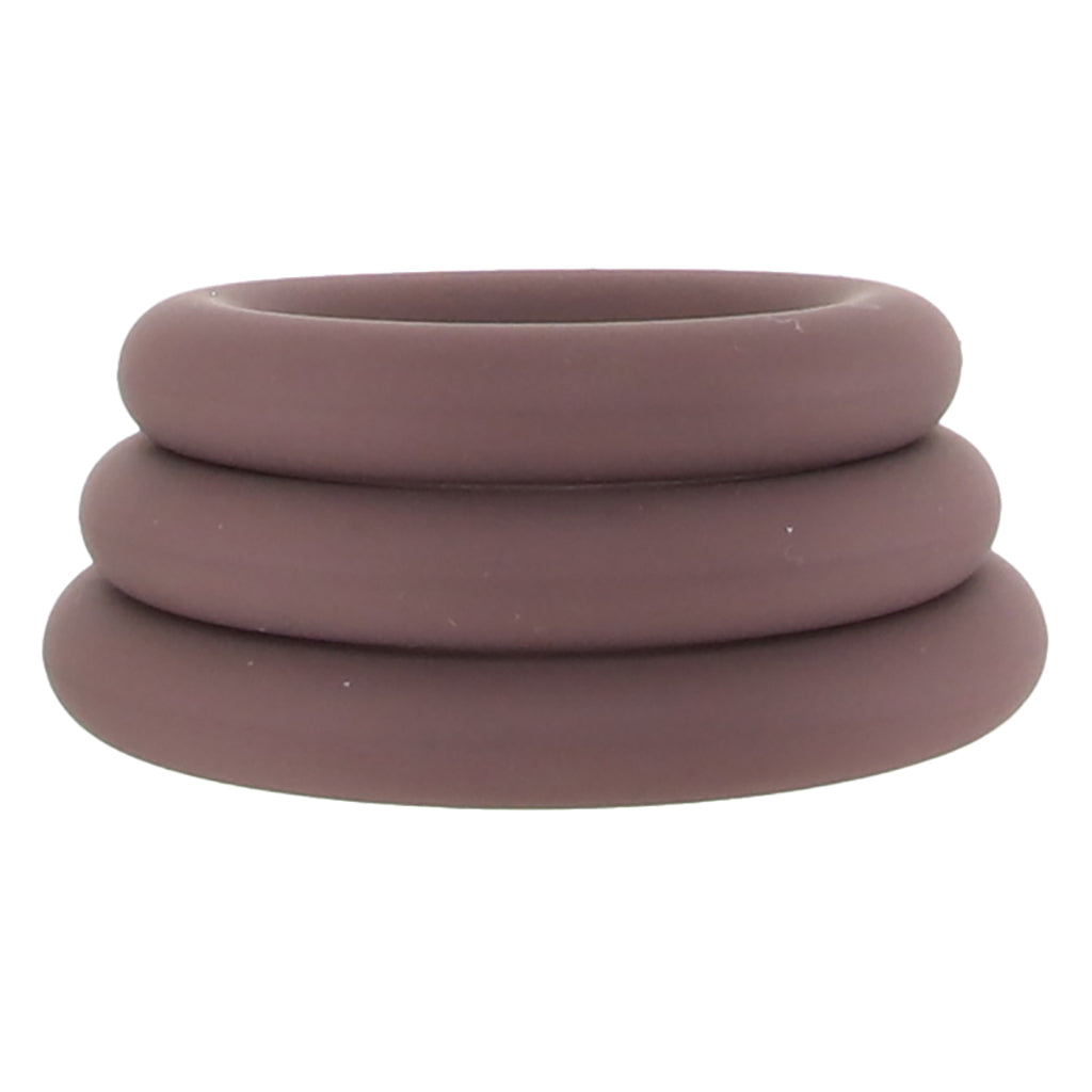 Jock Discreet Silicone Cock Ring Set in Dark Cock Rings - Tophatter Daily Deals