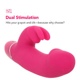PinkCherry Warming Realistic Rabbit Vibe in Pink Vibrators > Rabbit Vibrators - Tophatter Daily Deals