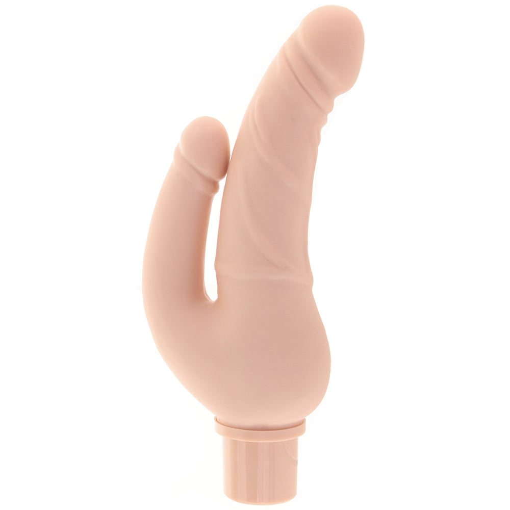 Power Stud Rechargeable Over & Under Vibe in White - Tophatter's Vibrator Deals Online Dildo Sex Toys > Realistic Dildos - Tophatter Daily Deals
