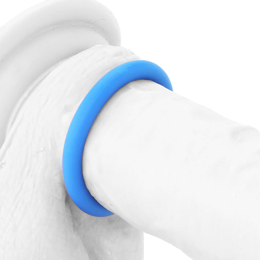 Ram Silicone Cock Rings #1 in Blue - Tophatter's Adult Products Cock Rings - Tophatter Daily Deals