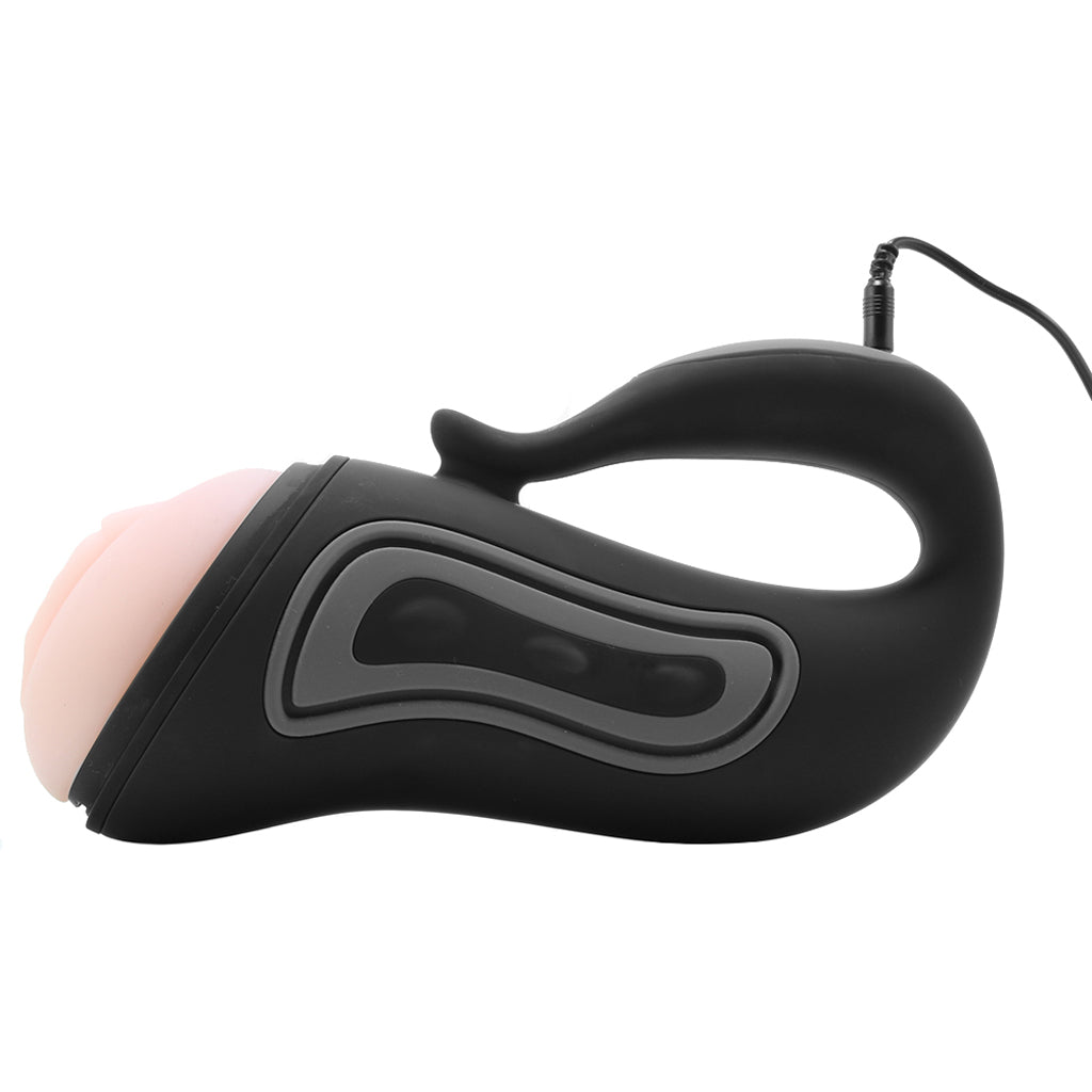 Optimum Power Grip-N-Stroke Masturbator Male Masturbators > Vibrating - Tophatter Daily Deals