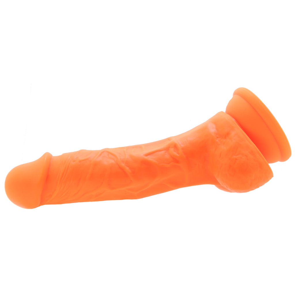 Neo Elite 7.5 Inch Dual Density Silicone Cock in Orange Dildo Sex Toys > Realistic Dildos - Tophatter Daily Deals