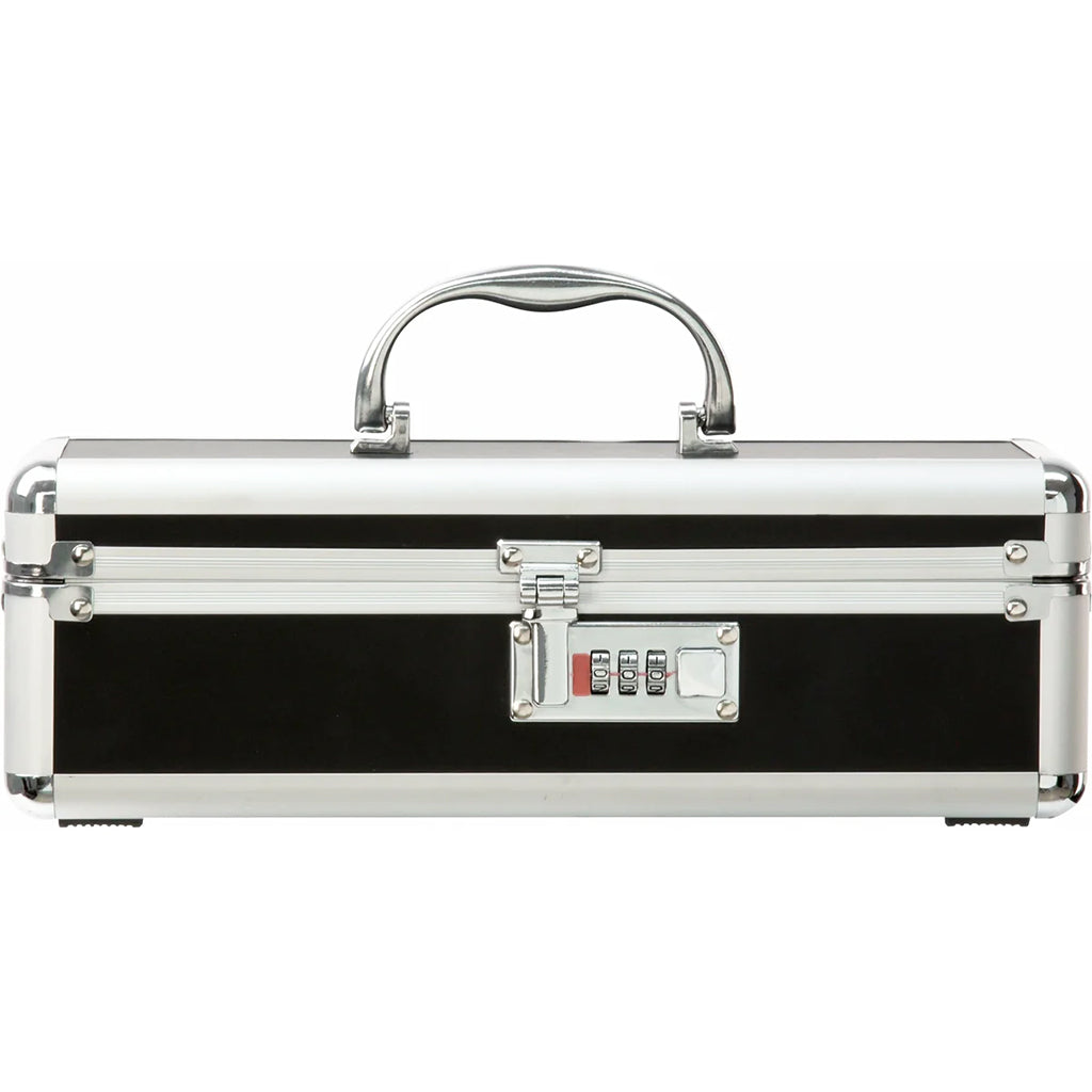 Simple and True Lockable Small Vibrator Case in Black Toy Storage - Tophatter Daily Deals