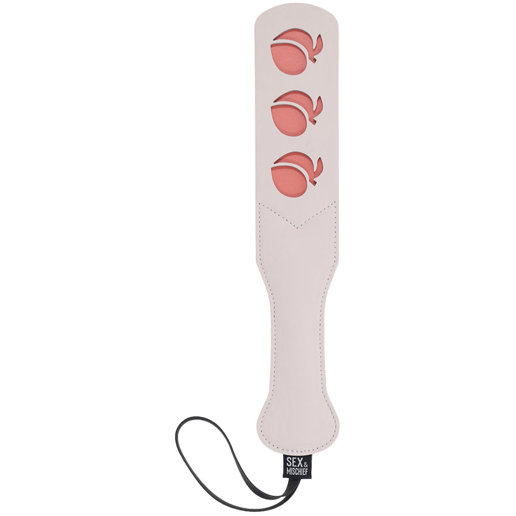 S&M Peaches 'n CreaMe Paddle - Tophatter's Adult Products Bondage and Fetish > Whips and Crops - Tophatter Daily Deals