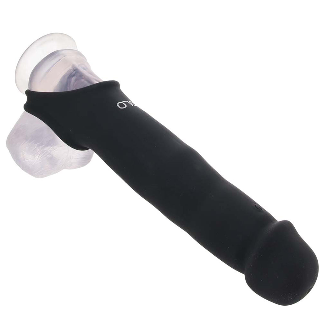 Vibrating Silicone Penis Extender - Tophatter's Vibrator Deals Online Male Enhancement > Extenders and Sleeves - Tophatter Daily Deals