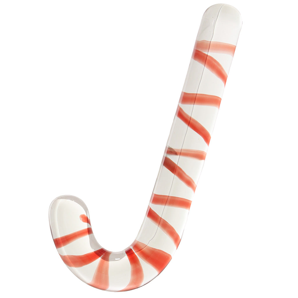 gläs Candy Cane Dream Glass Dildo Dildo Sex Toys > G-Spot Dildos - Tophatter Daily Deals