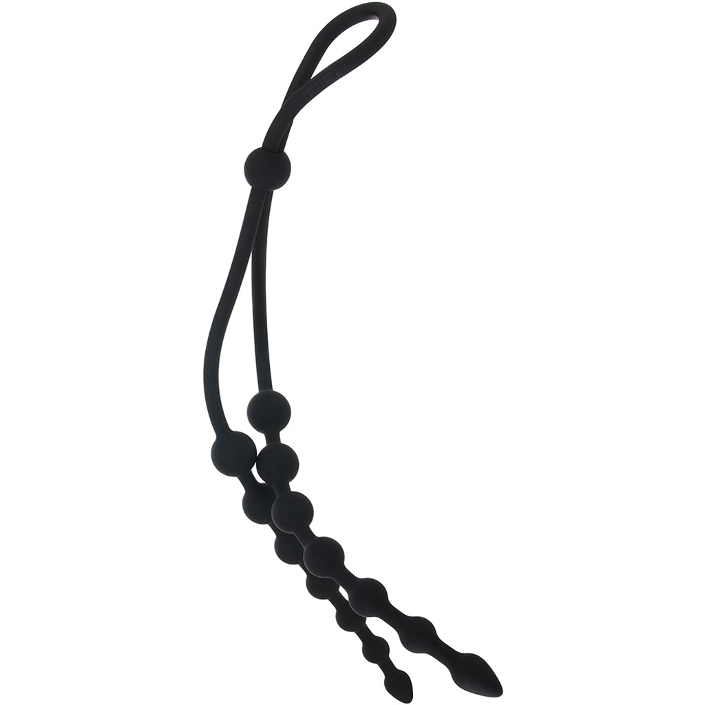 Ass-Station Dual Silicone Anal Beads Anal Sex Toys > Anal Beads - Tophatter Daily Deals