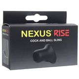 RISE Cock and Ball Sling in Black Bondage and Fetish > Cock and Ball Devices - Tophatter Daily Deals