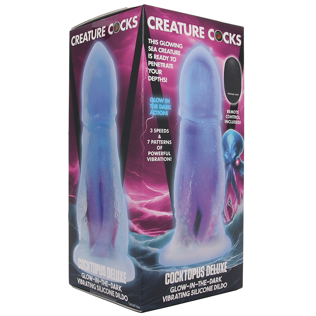Creature Cocks Cocktopus Deluxe Vibe - Tophatter's Vibrator Deals Online Vibrators > Anal Vibrators - Tophatter Daily Deals