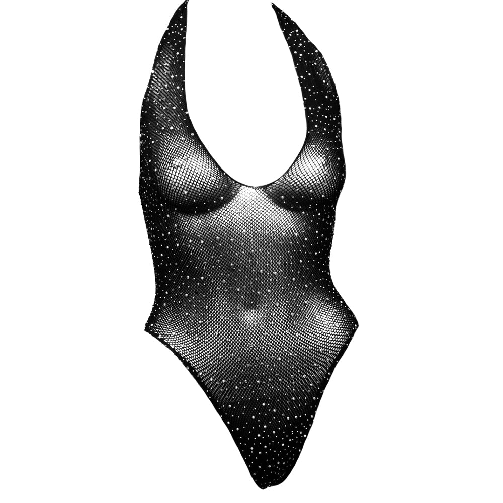 Radiance Deep V Black Body Suit XL Lingerie > Lingerie - Tophatter Daily Deals