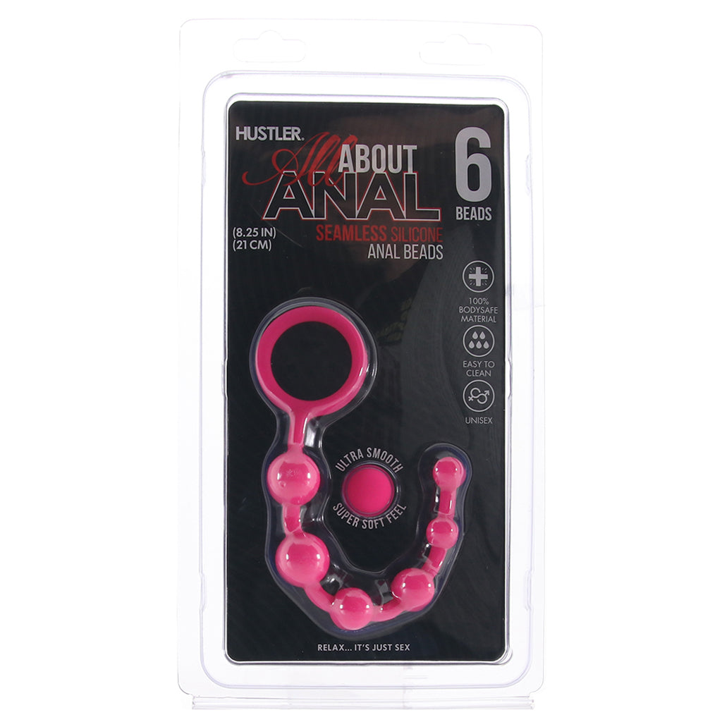 All About Anal Silicone Beads in Hot Pink - Tophatter's Adult Sex Toys Online Anal Sex Toys > Anal Beads - Tophatter Daily Deals