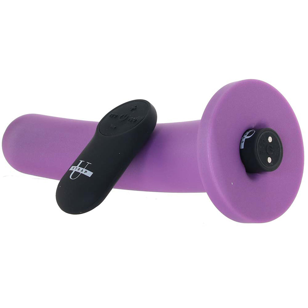 Strap U Triple Peg Vibrating Silicone Dildo Set - Tophatter's Adult Products Dildo Sex Toys > Pegging Dildos - Tophatter Daily Deals