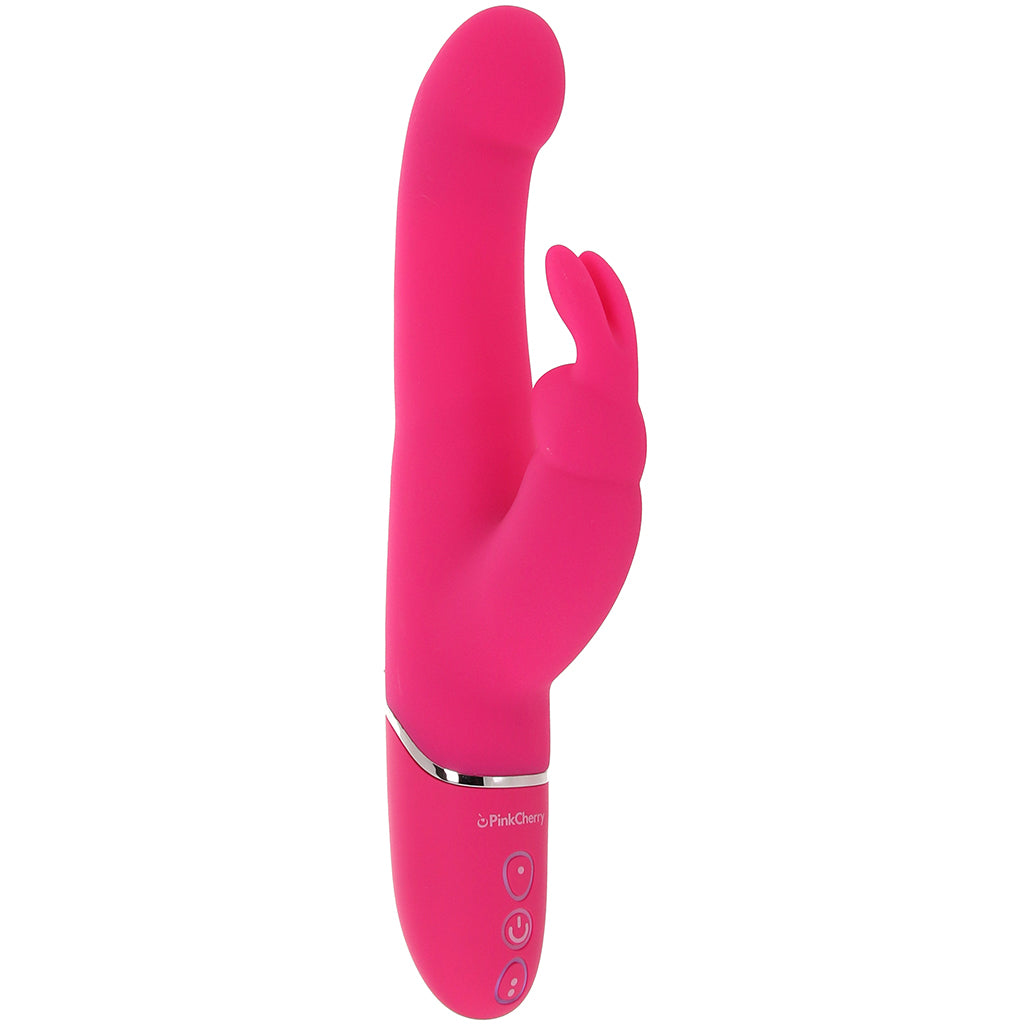 PinkCherry G-Spot Stroker Rabbit Vibe in Pink Vibrators > Rabbit Vibrators - Tophatter Daily Deals