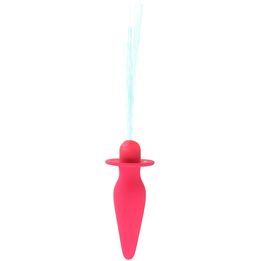 Southern Lights Vibrating Butt Plug in Pink - Tophatter's Vibrator Deals Online Anal Sex Toys > Butt Plugs - Tophatter Daily Deals