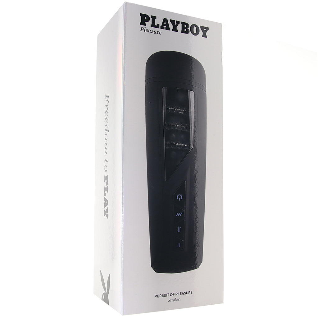 Playboy Pursuit Of Pleasure Vibrating Stroker Male Masturbators > Auto Strokers - Tophatter Daily Deals