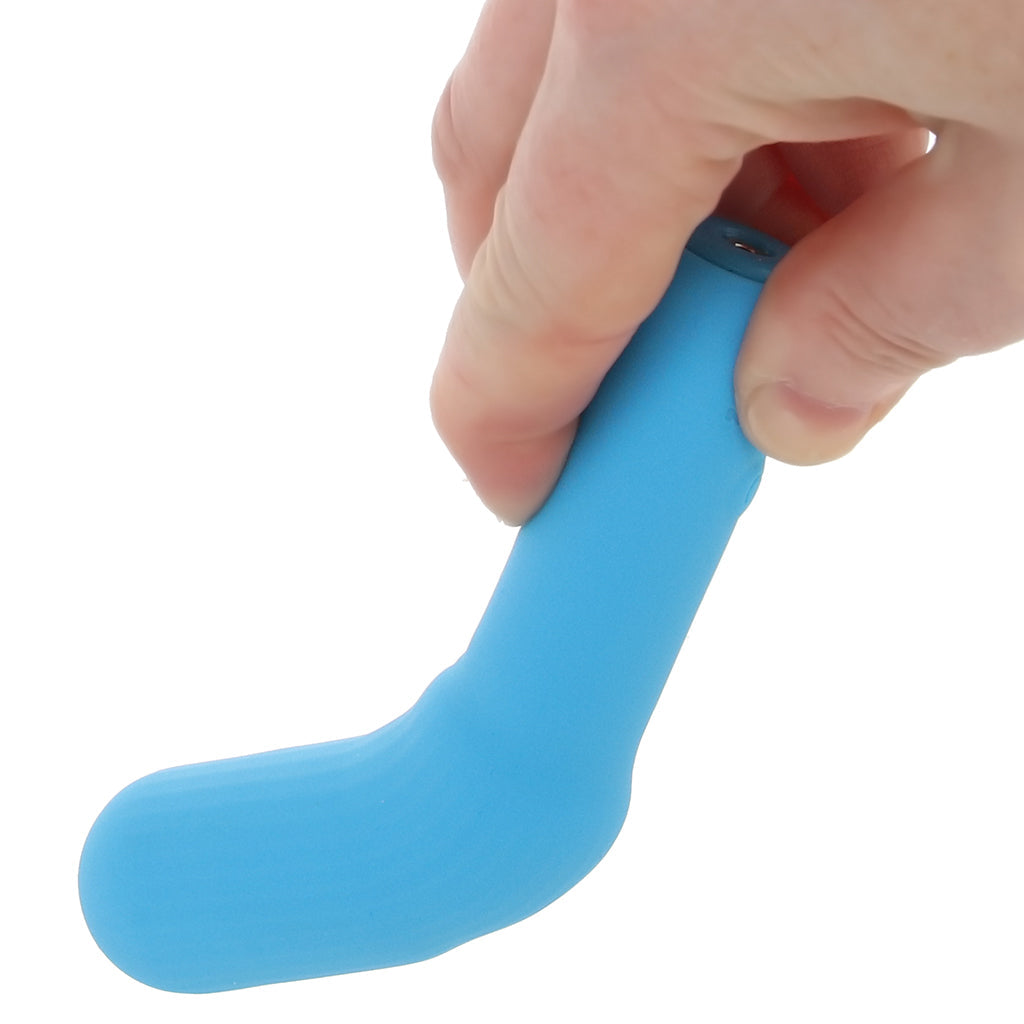 Pocket Rocket Elite Vibe with Texture Sleeve in Sky Blue Vibrators > Bullet and Egg Vibrators - Tophatter Daily Deals