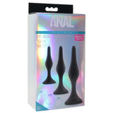 Anal Adventures Platinum Beginner Plug Kit - Tophatter's Adult Products Anal Sex Toys > Butt Plugs - Tophatter Daily Deals
