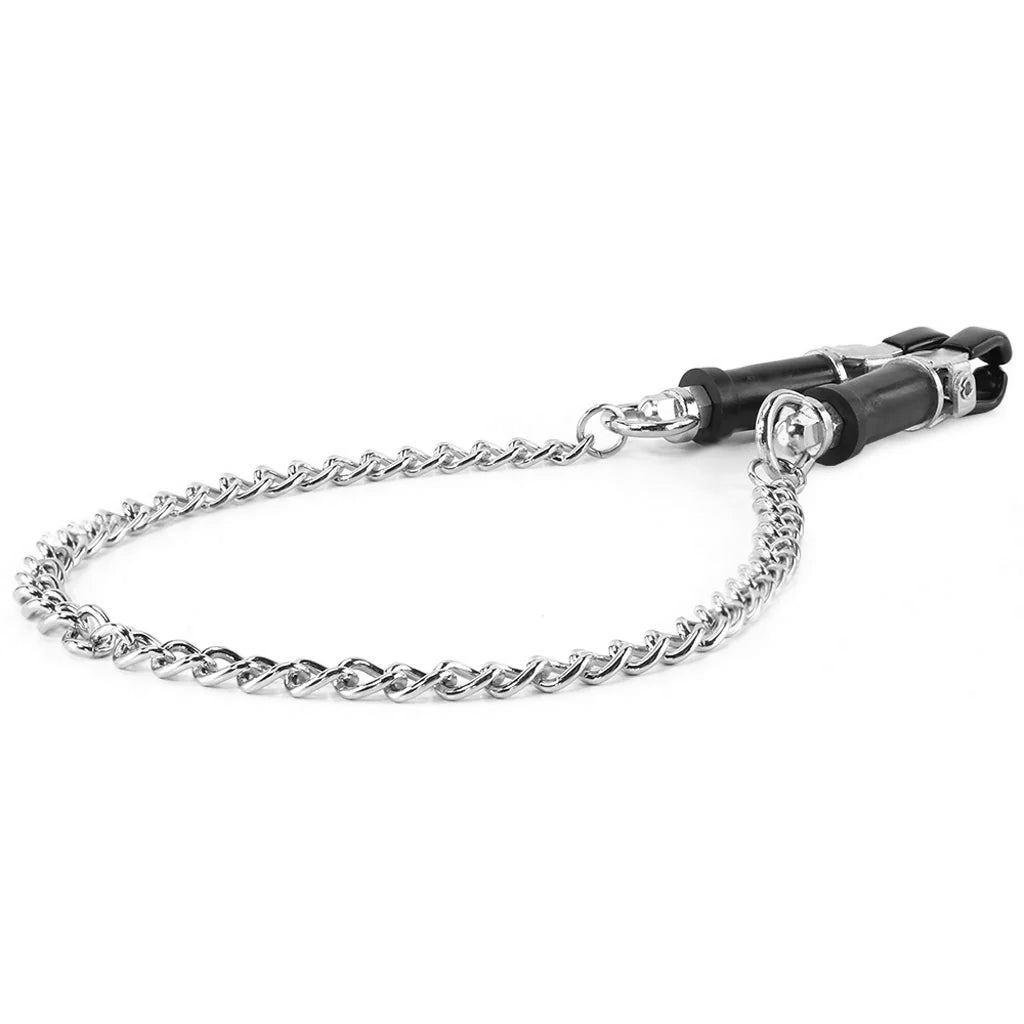nipple play Superior Nipple Clamps in Silver Bondage and Fetish > Nipple Stimulators & Clamps - Tophatter Daily Deals