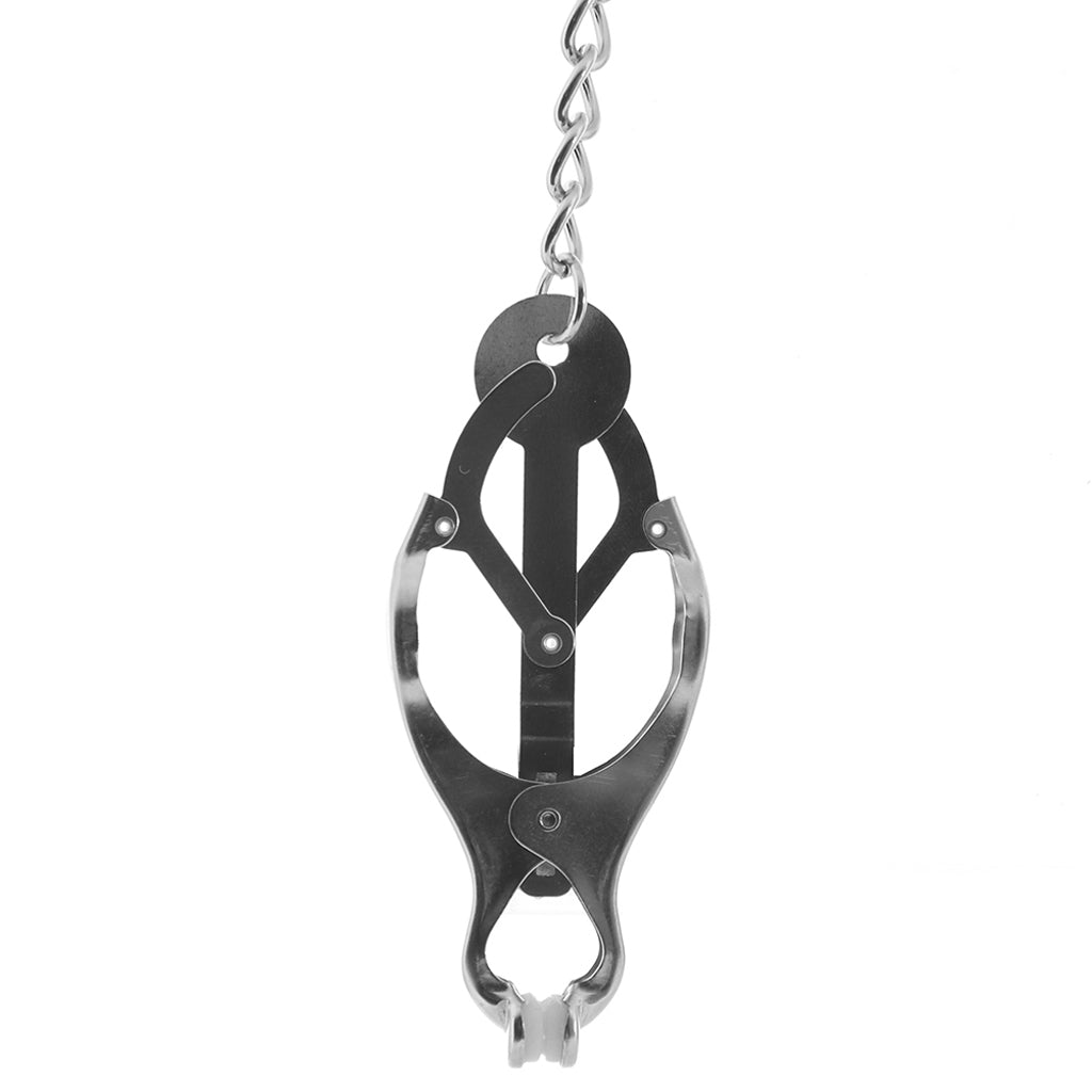 Lux Fetish Japanese Clover Nipple Clips - Tophatter's Adult Sex Toys Online Bondage and Fetish > Nipple Stimulators & Clamps - Tophatter Daily Deals
