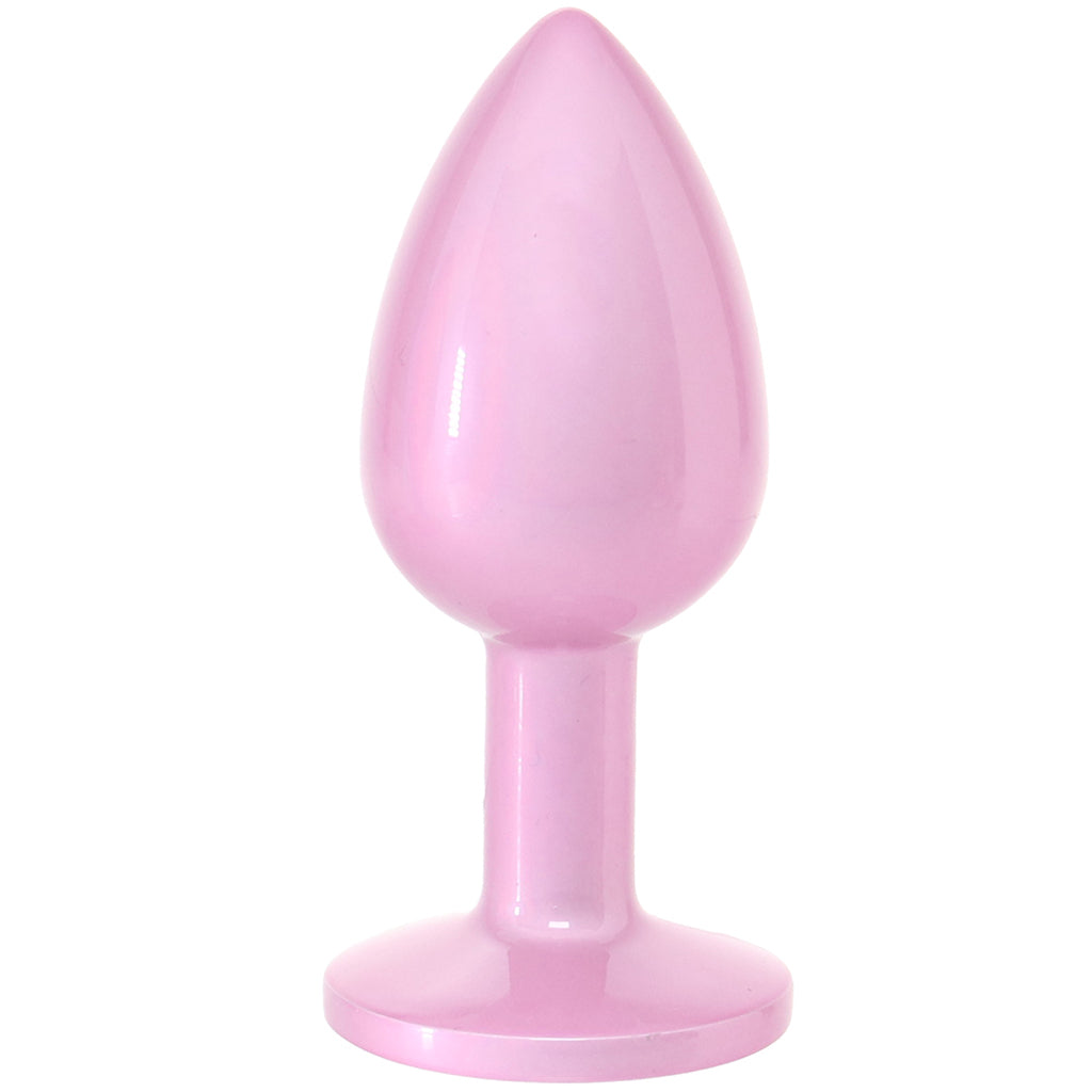 Rear Assets Pink Metal Butt Plug in Small Anal Sex Toys > Butt Plugs - Tophatter Daily Deals