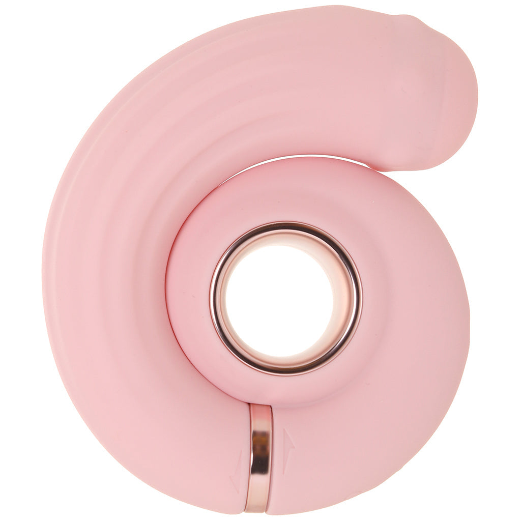 Loveline Perles Rotating Beads Swirl Vibe in Pink Vibrators > G-Spot Vibrators - Tophatter Daily Deals