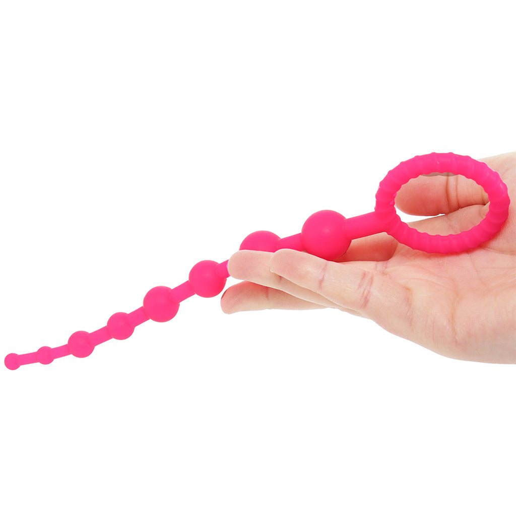 PinkCherry Graduated Anal Beads in Pink Anal Sex Toys > Anal Beads - Tophatter Daily Deals