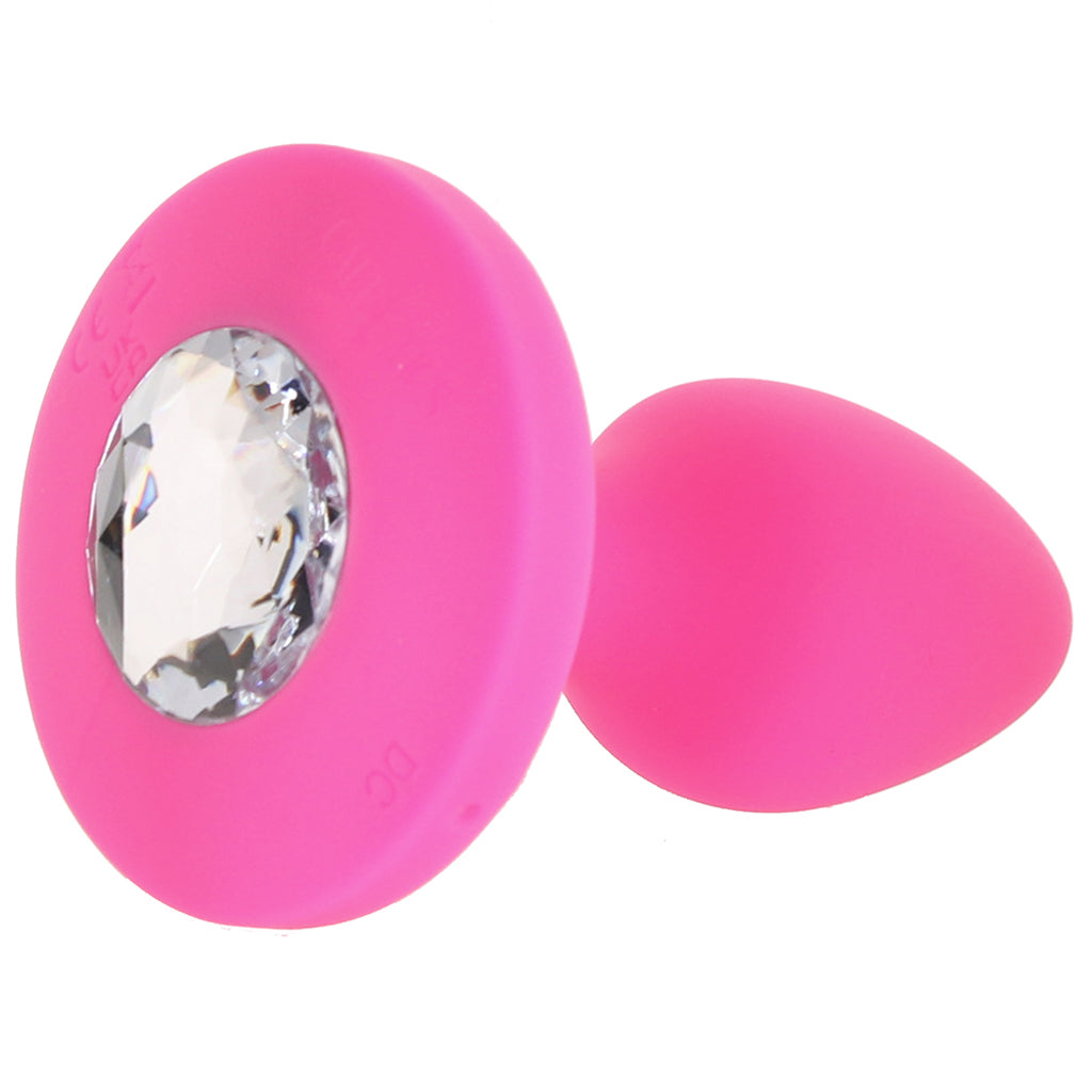 Cheeky Gems Medium Vibrating Probe in Pink - Tophatter's Adult Products Anal Sex Toys > Butt Plugs - Tophatter Daily Deals