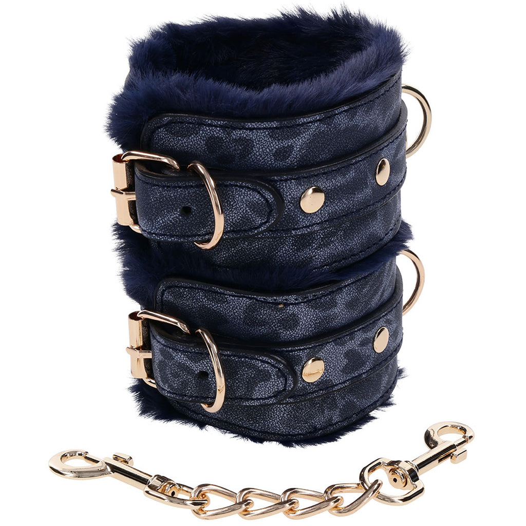 Sex & Mischief Cougar Fur Handcuffs Bondage and Fetish > Wrist and Ankle Cuffs - Tophatter Daily Deals