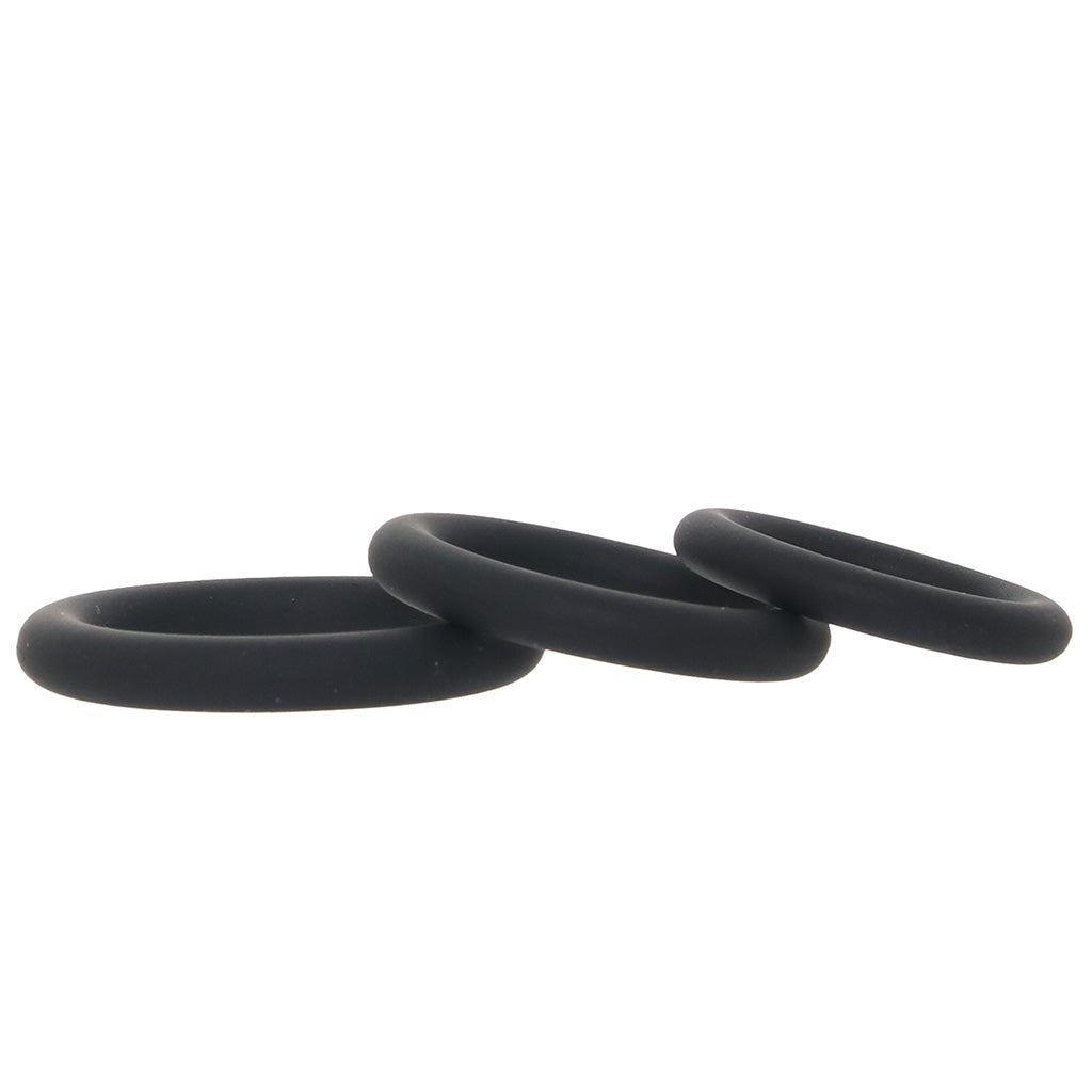 LEVELZ 3 Piece Classic Cock Ring Set in XS-M Cock Rings - Tophatter Daily Deals