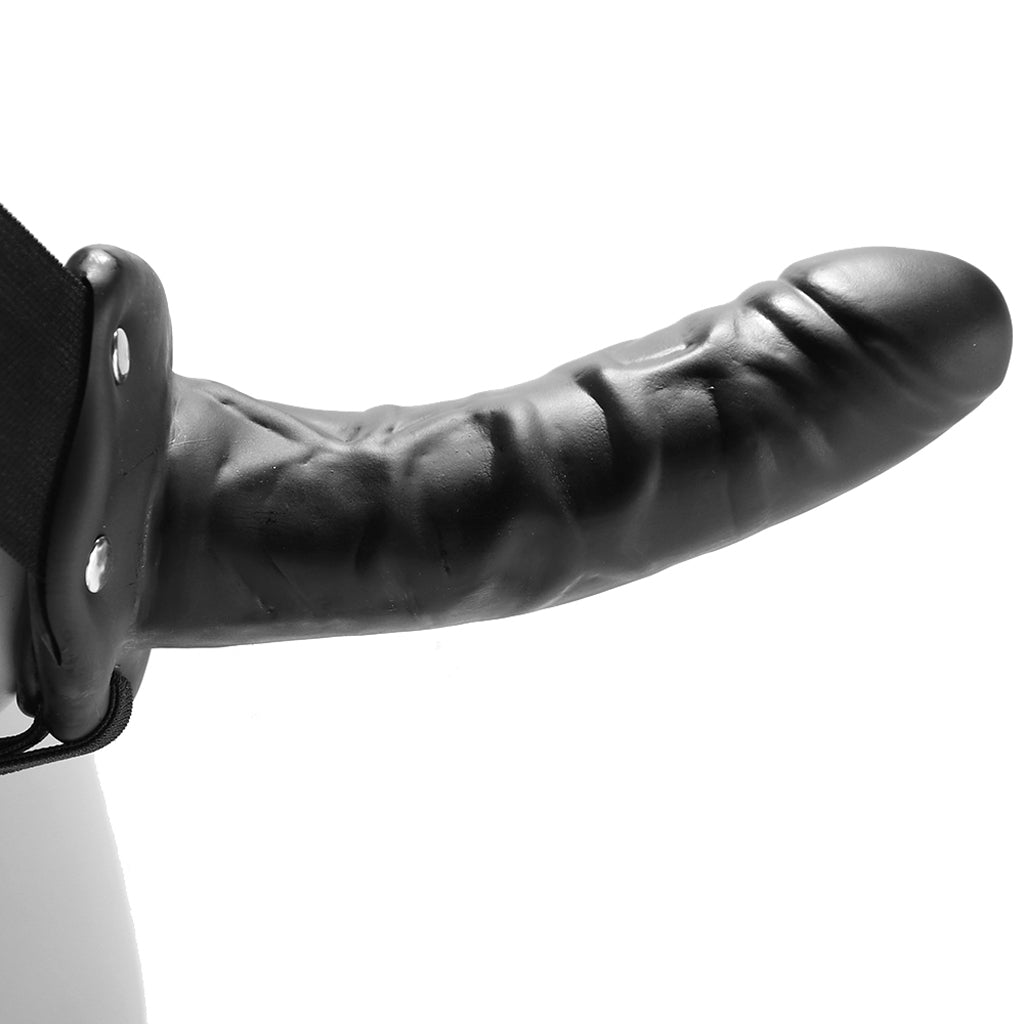 Fetish Fantasy Hollow Strap-On in Black - Tophatter's Adult Products Dildo Sex Toys > Strap-On and Harnesses - Tophatter Daily Deals