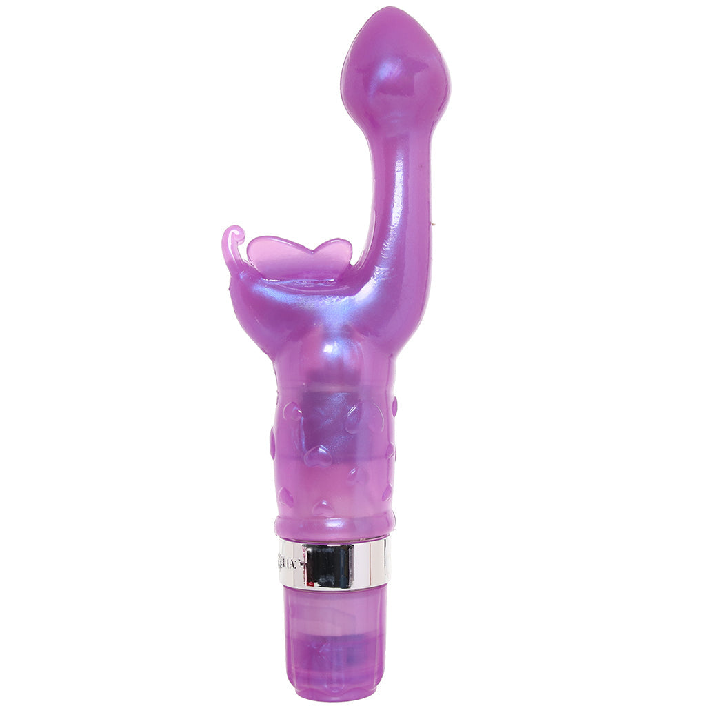 Platinum Edition Butterfly Kiss Vibe in Purple - Tophatter's Adult Sex Toys Online Vibrators > G-Spot Vibrators - Tophatter Daily Deals