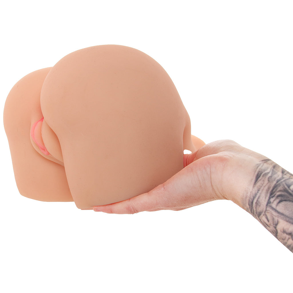 Stroke It Twerking BBL 10lb Life-Size Vibrating Dual Entry Realistic Butt Masturbator Male Masturbators > Realistic Twerking Butts - Tophatter Daily Deals