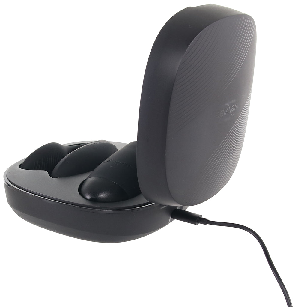 We-Vibe Chorus Pro Couples Vibe in Satin Black - Tophatter's Vibrator Deals Online Vibrators > G-Spot Vibrators - Tophatter Daily Deals