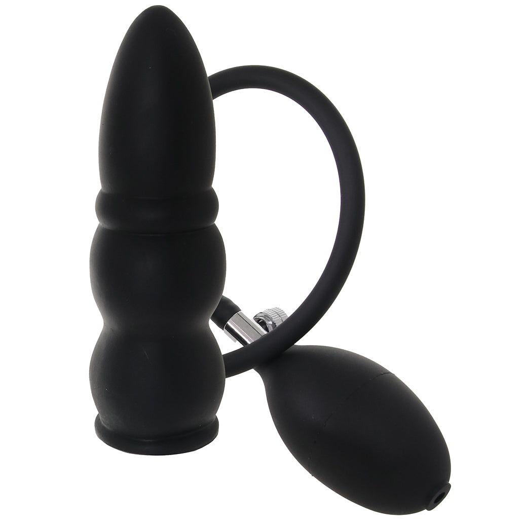 Size Up 5.5 Inch Ripple Inflatable Butt Plug - Tophatter's Adult Sex Toys Online Anal Sex Toys > Butt Plugs - Tophatter Daily Deals