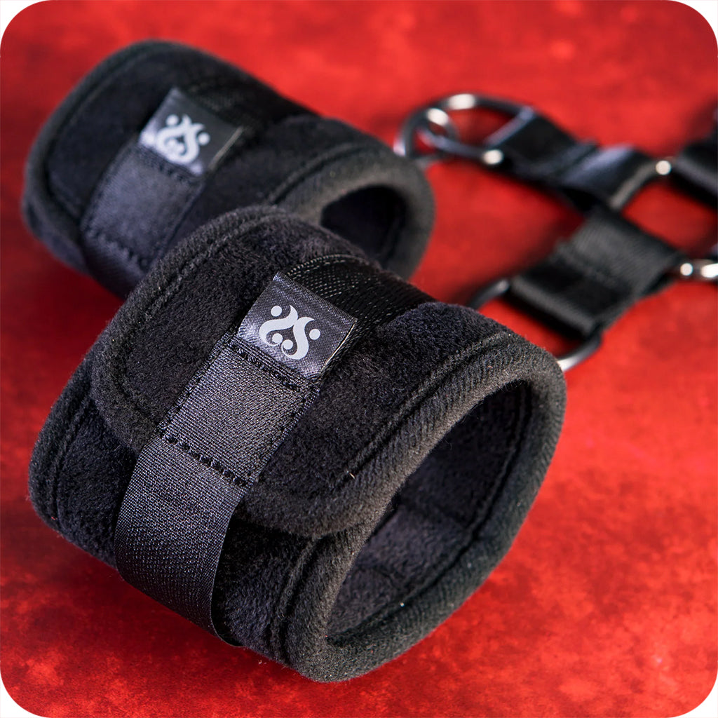 Sei Mio Hog Tied And Satisfied Set - Tophatter's Adult Sex Toys Online Bondage and Fetish > Wrist and Ankle Cuffs - Tophatter Daily Deals