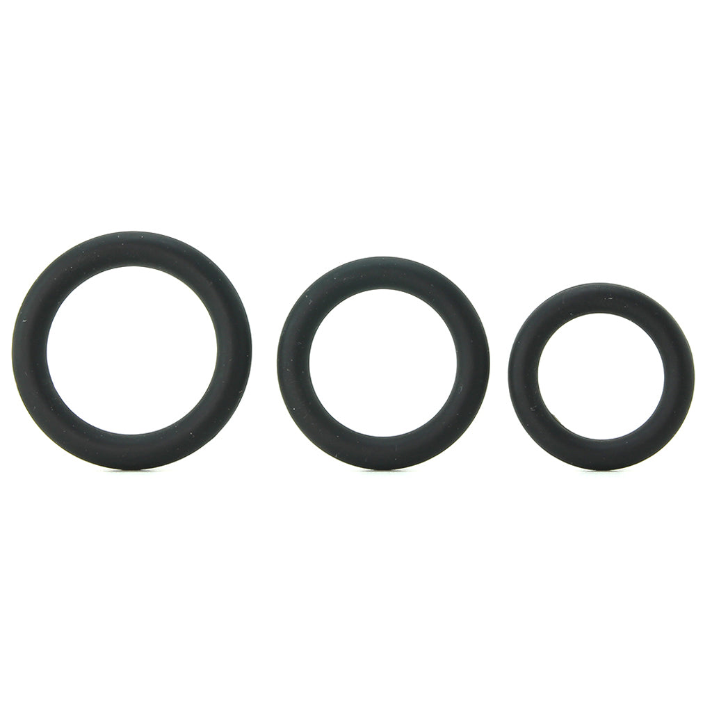 Ram Silicone Cock Rings #3 in Black Cock Rings - Tophatter Daily Deals