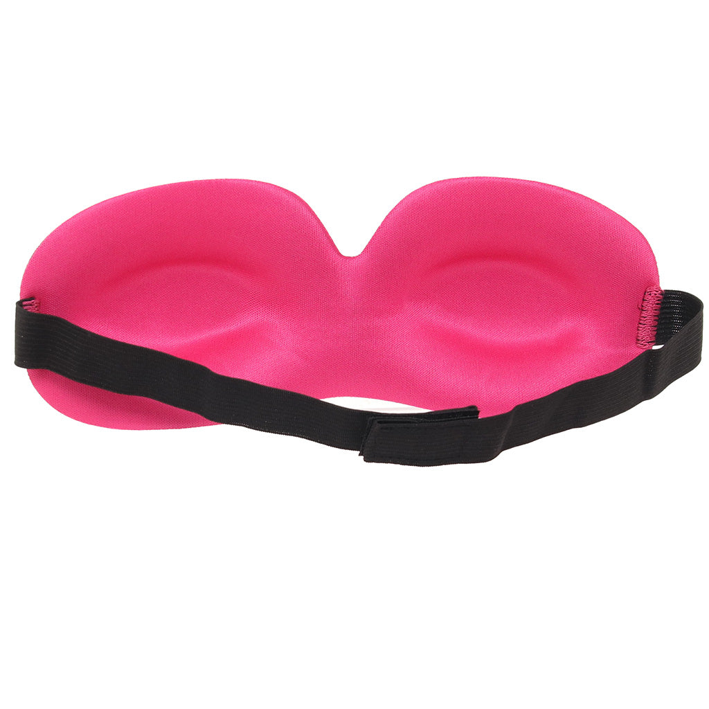 Ouch! 3D Blindfold in Pink Bondage and Fetish > Pleasure Masks and Dress Up Play - Tophatter Daily Deals