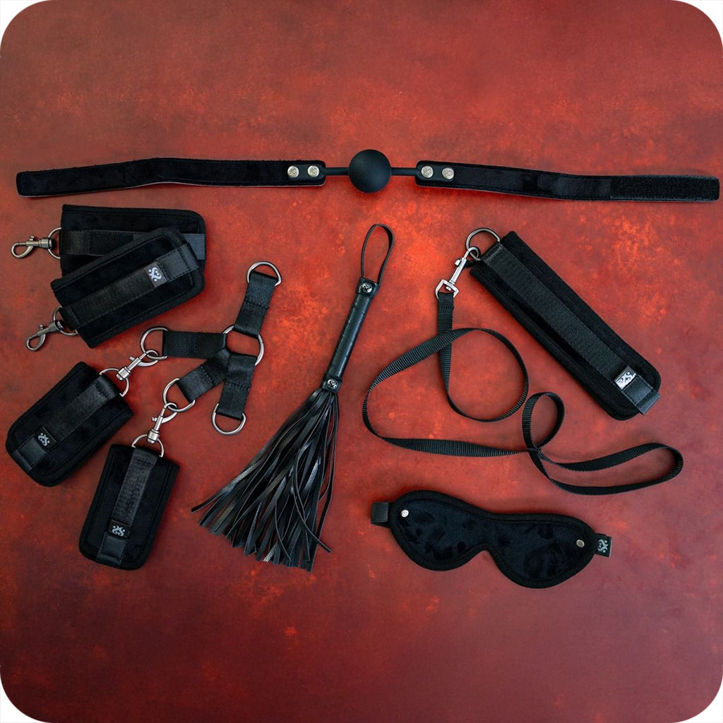 Sei Mio Delectable Domination Hog-Tie Set Bondage and Fetish > Restraints - Tophatter Daily Deals