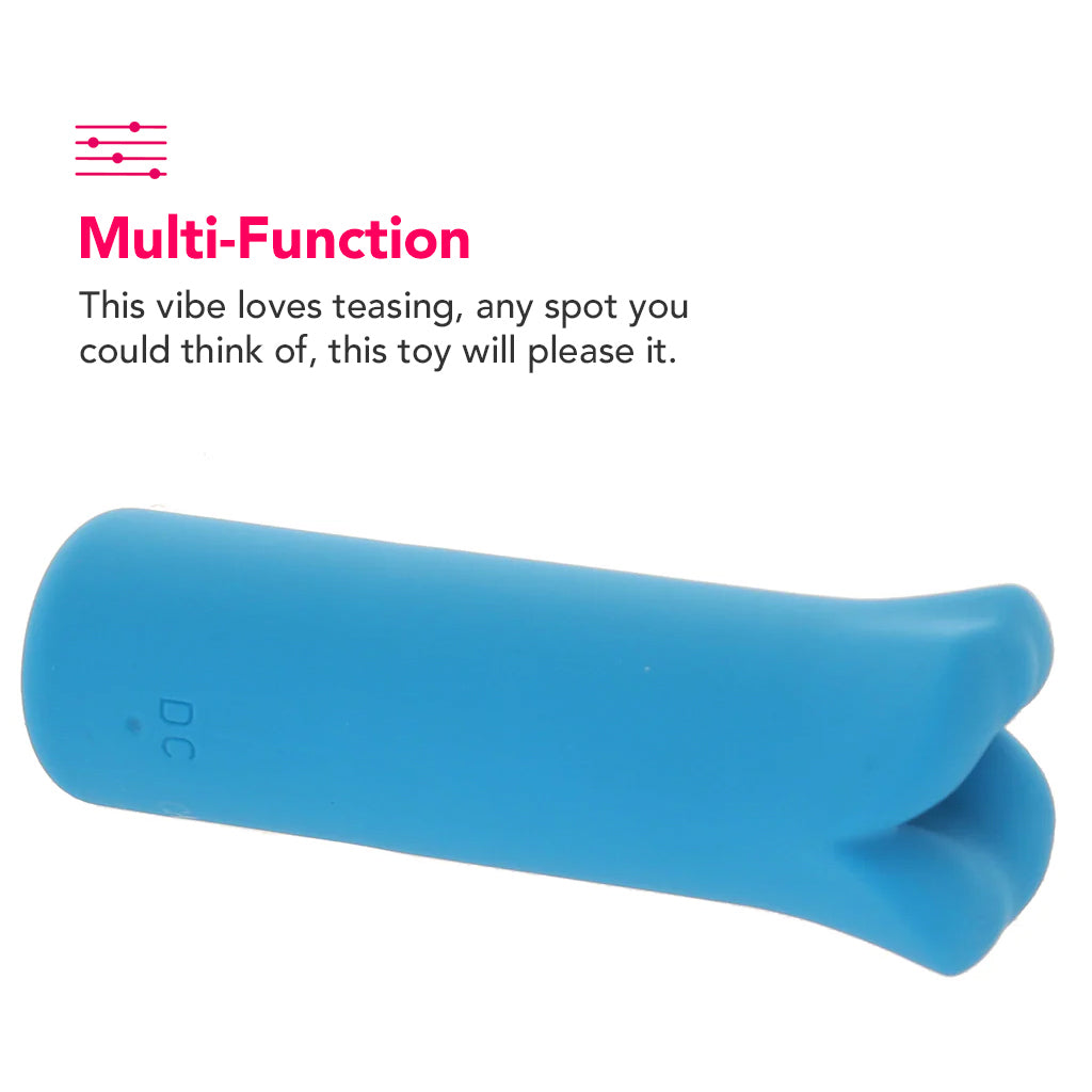 Kyst Lips Mini Vibe in Blue - Tophatter's Vibrator Deals Online Vibrators > Clitoral Stimulators - Tophatter Daily Deals