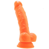 Neo Elite 7.5 Inch Dual Density Silicone Cock in Orange Dildo Sex Toys > Realistic Dildos - Tophatter Daily Deals