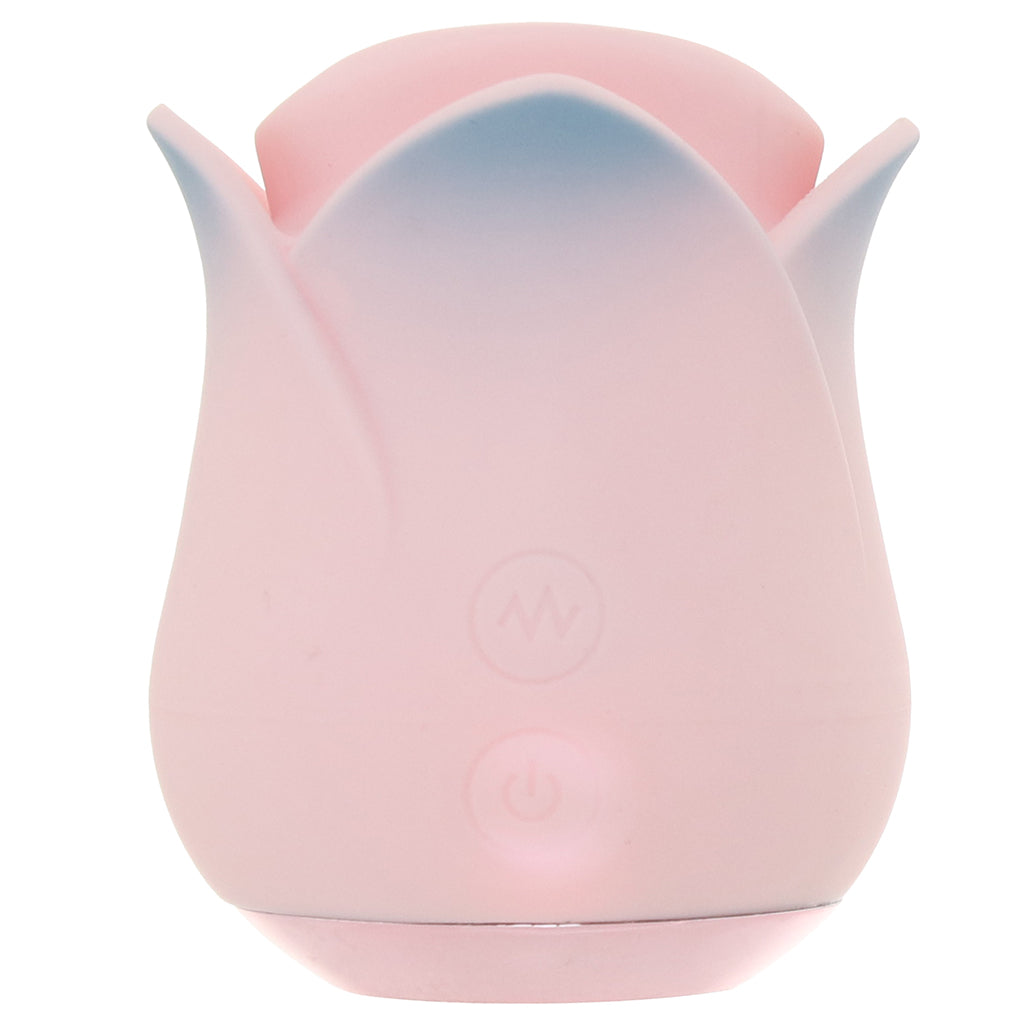 Blush Kissing Rose Vibe - Tophatter's Vibrator Deals Online Vibrators > Clitoral Stimulators - Tophatter Daily Deals