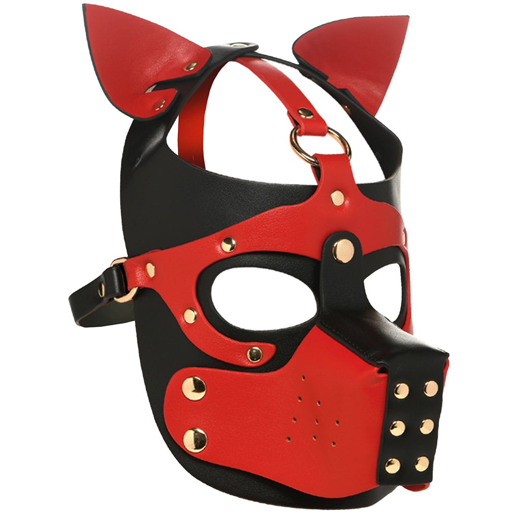 Master Series Hound Hood with Muzzle - Tophatter's Adult Sex Toys Online Bondage and Fetish > Pleasure Masks and Dress Up Play - Tophatter Daily Deals