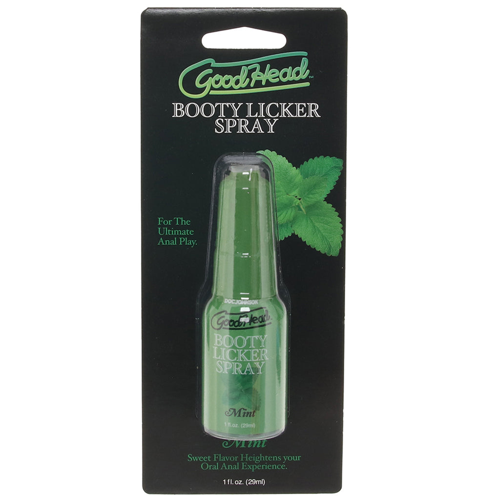 GoodHead Booty Licker Spray 1fl.oz/29ml in Mint - Tophatter's Adult Sex Toys Online Lubes and Lotions > Flavored Sex Lubes - Tophatter Daily Deals