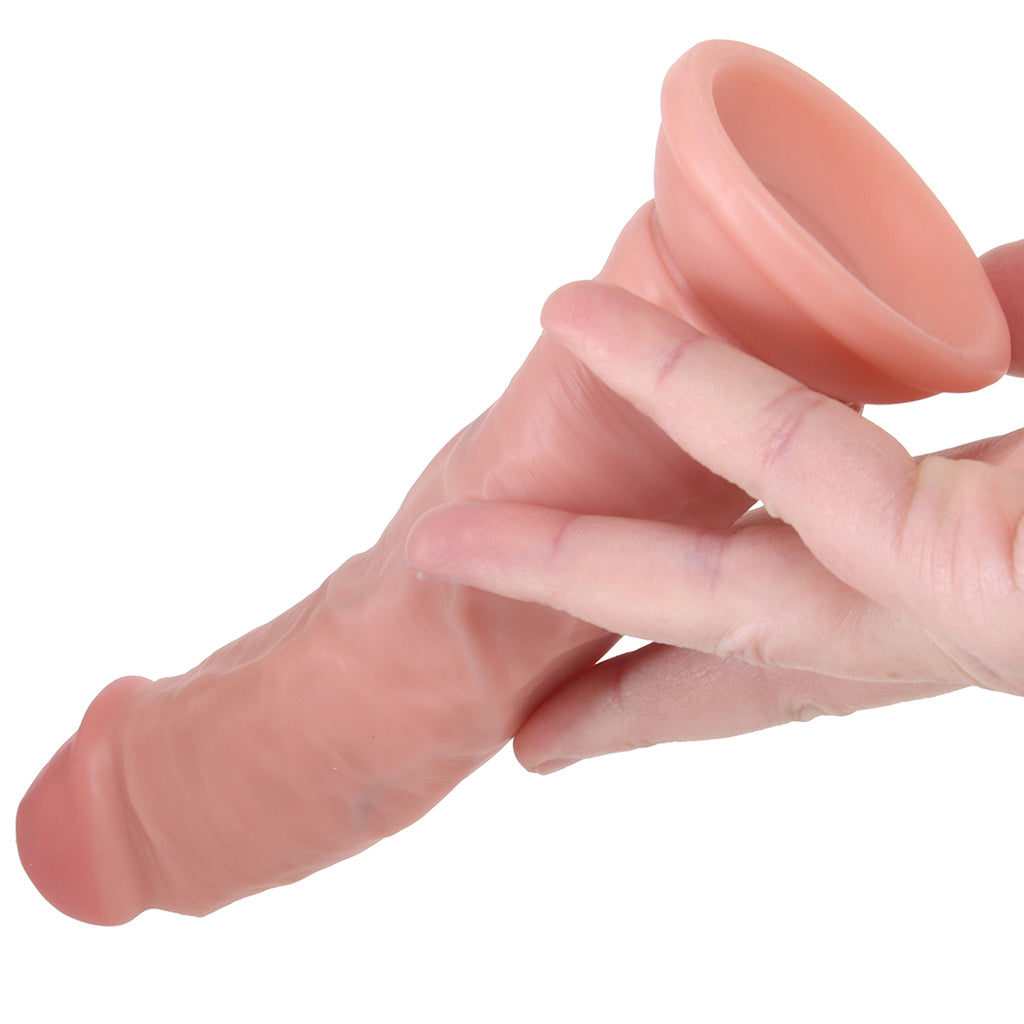 RealRock 6 Inch Vibrating Dildo in Light Dildo Sex Toys > Realistic Dildos - Tophatter Daily Deals
