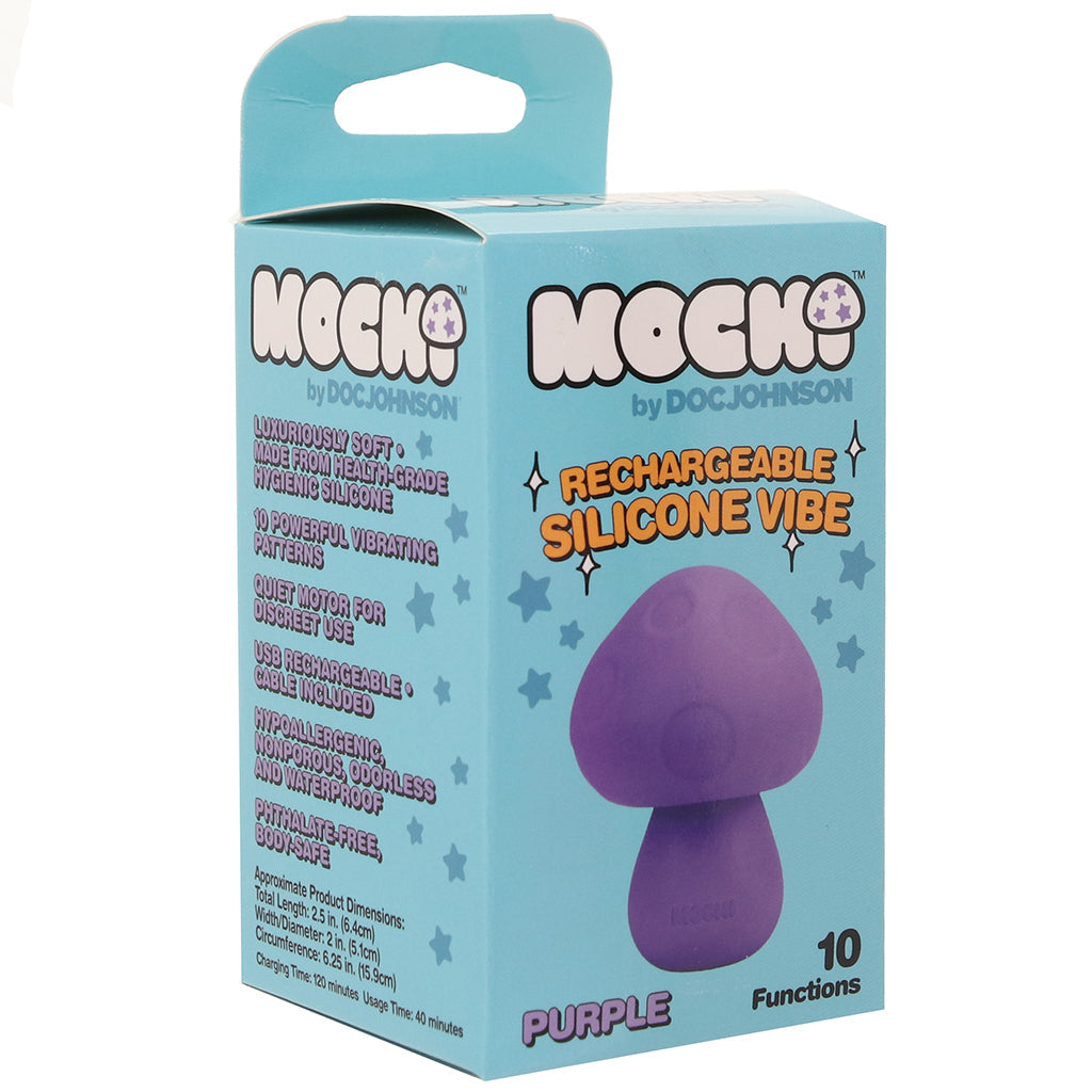 Mochi Silicone Mushroom Mini Vibe in Purple Vibrators > Clitoral Stimulators - Tophatter Daily Deals